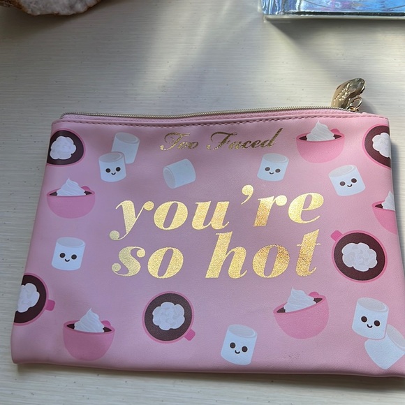 Too Faced you’re so hot cosmetics zipper travel wallet bag - Picture 1 of 5